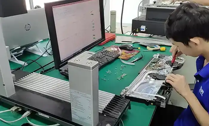 Machine testing