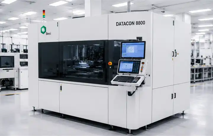 Automated semiconductor die bonding equipment for DATACON platform evaluation