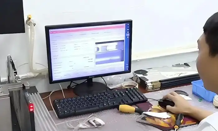 SIPLACE Original Software Verification Tester Running Calibration Cycle