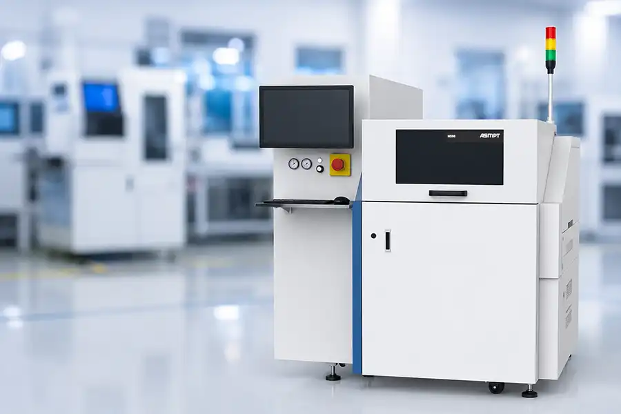 Inspecting hardware sub-systems on a used ASM MS90 sorting machine