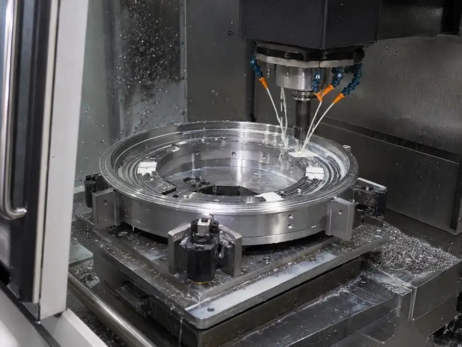 CNC machining for vibratory bowl feeder components