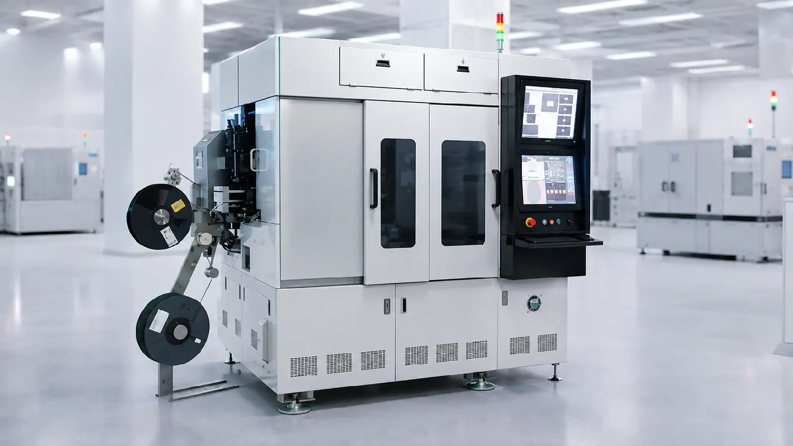 Die sorter machine for semiconductor die sorting