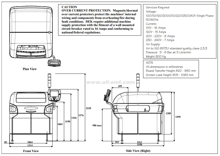 ASM DEK printing machines ASM DEK printing machines
