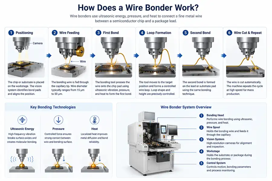 How Does a Wire Bonder Work How Does a Wire Bonder Work