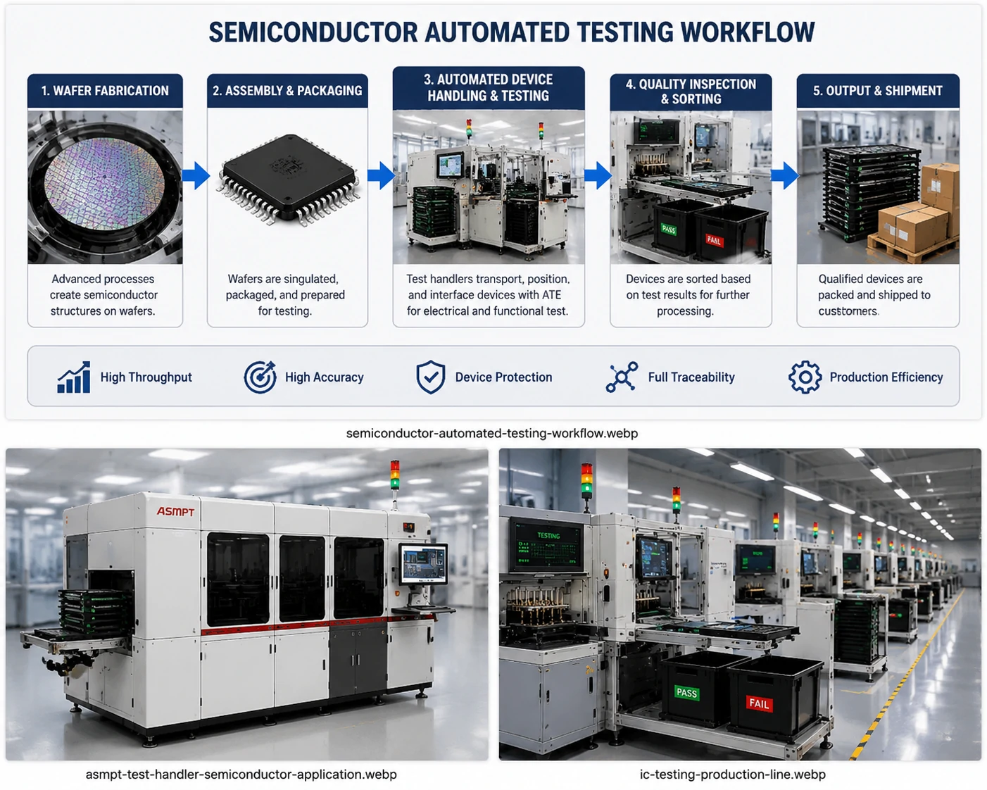 ASMPT Test Handler Applications: How Semiconductor Manufacturers Use Automated Testing Systems