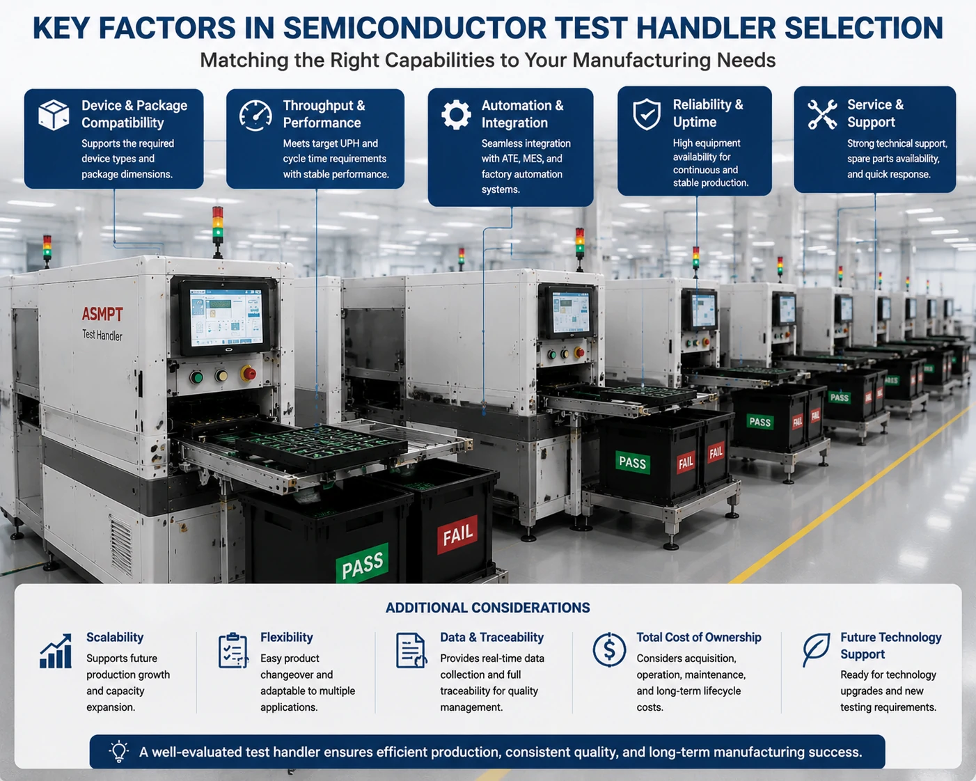 semiconductor handler maintenanceprocess