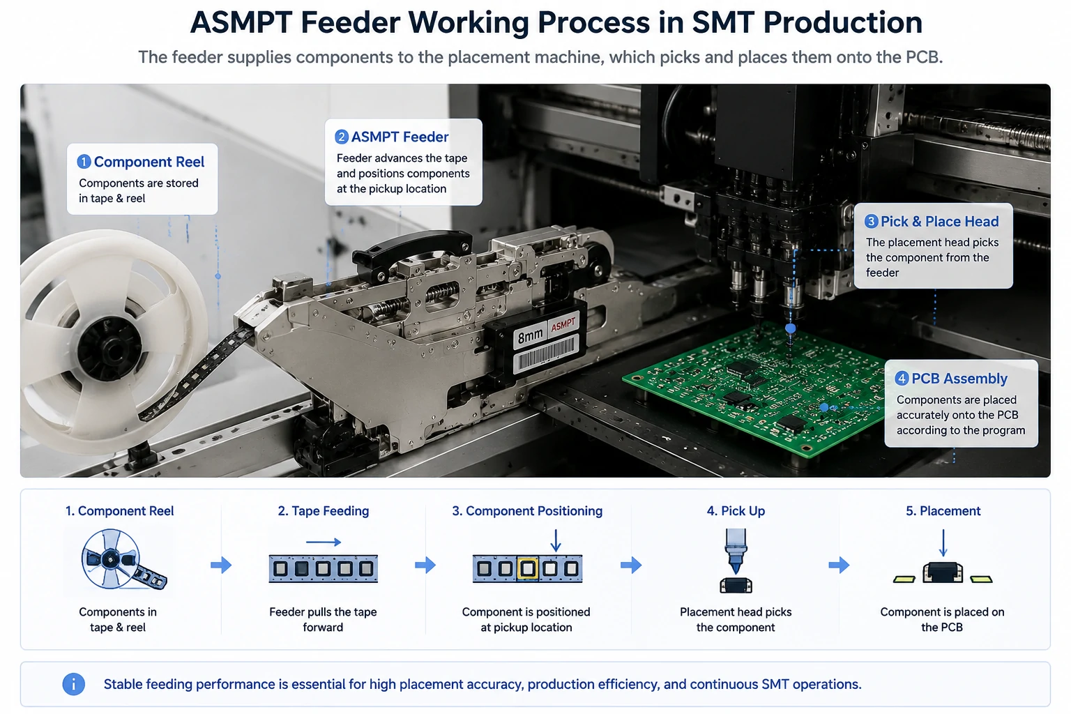 Finding the Right ASM Feeder Solution for SMT Production Challenges
